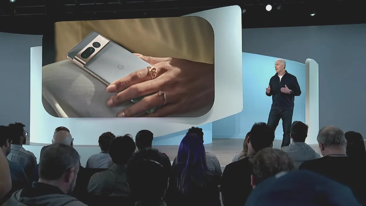 Google's new phone unveiled at the Google Keynote Event 2023
