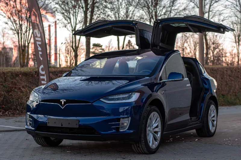 Tesla Model X - the non-electric SUV with cutting-edge features.