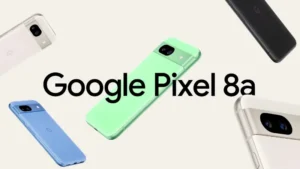The newest Google Pixel 8a phone